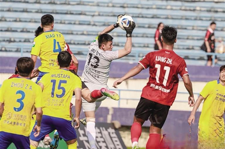 门将穆芊羽, 以热烈而由, 兰州陇原竞